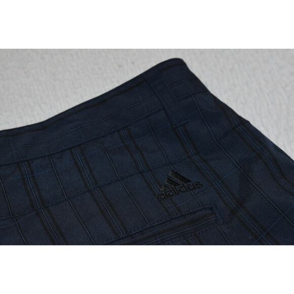 Adidas Golf Cargo Shorts Mens Size 34 With Pockets Performance Polyester Blue - Picture 4 of 6